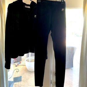 New FILA hoodie & straight leg stretch bottoms